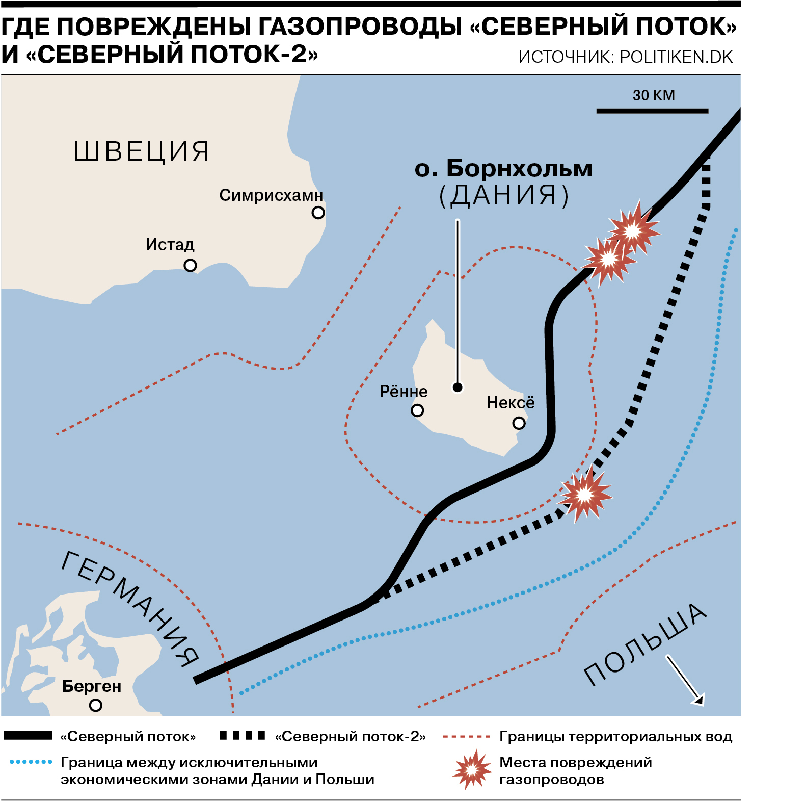 Кто мог взорвать оба «Северных потока» | Пикабу