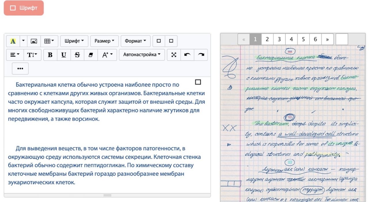 Печатный текст с картинки онлайн