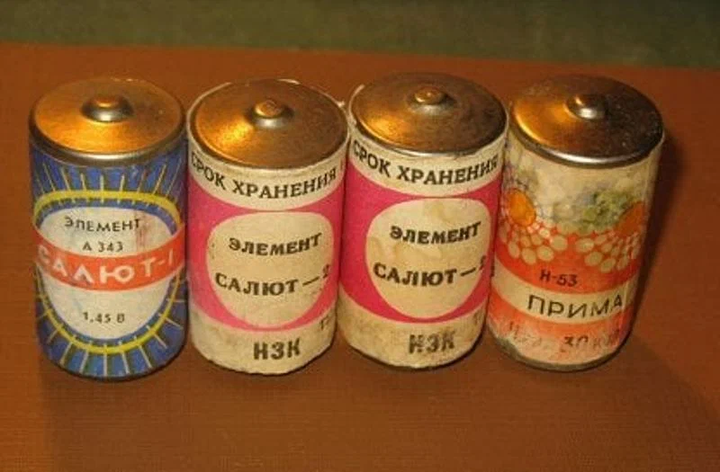 Последние батарейки СССР и их современные аналоги | Пикабу