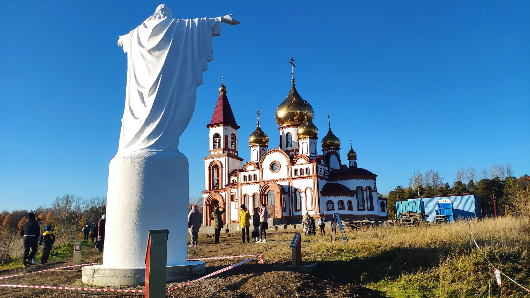 Статуя Христа в Красноярске