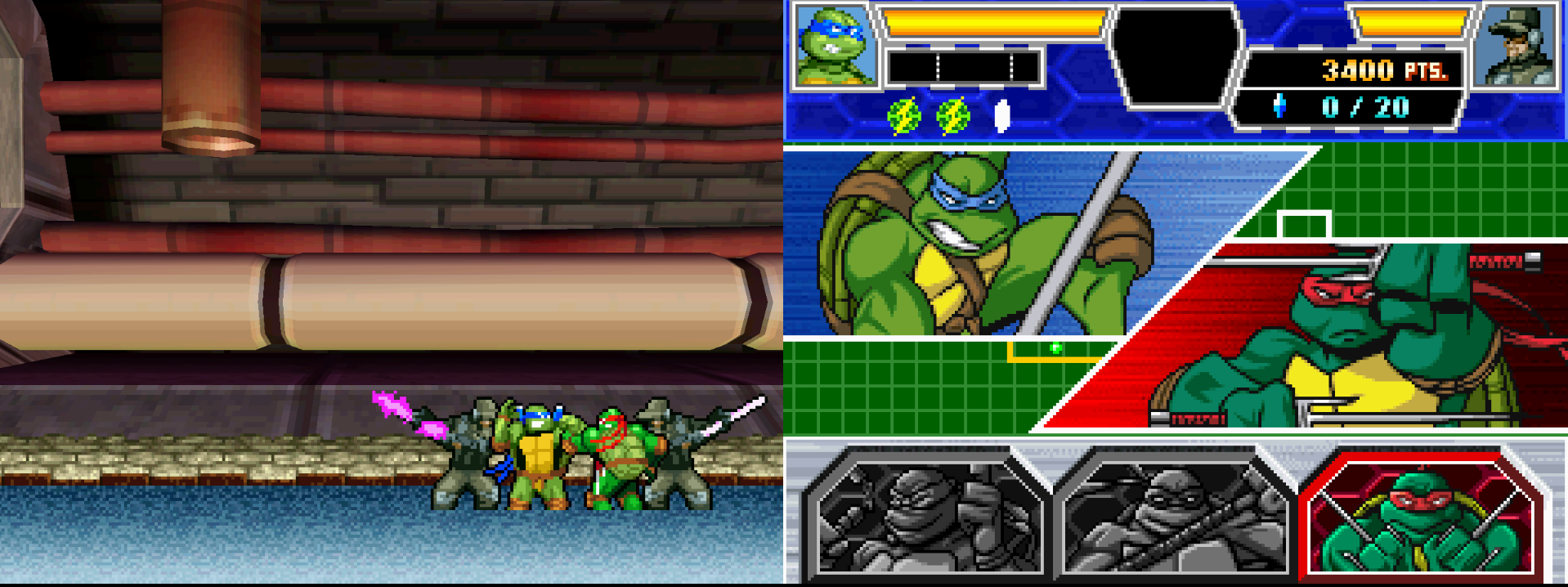 Не жалкие букашки! TMNT на Game Boy Advance и Nintendo DS | Пикабу