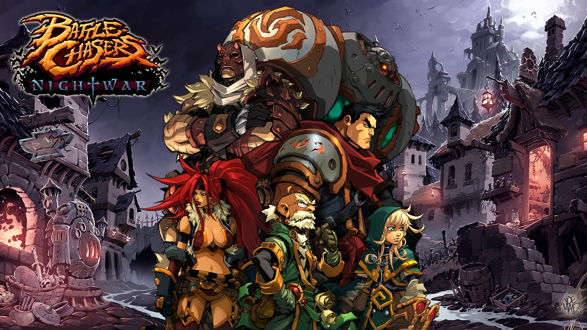 Battle Chasers: Nightwar» | Пикабу