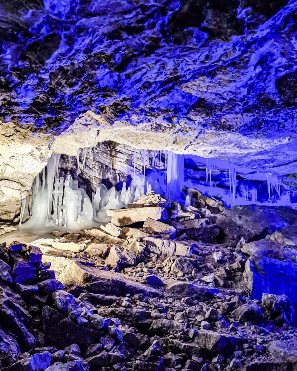 Кунгурская ледяная пещера, Пермский край | Пикабу