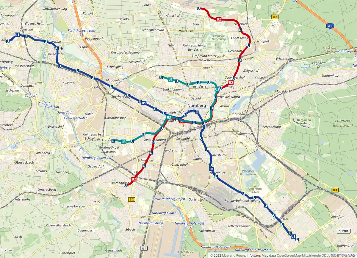 Нюрнбергское метро. Февраль 2020 | Пикабу