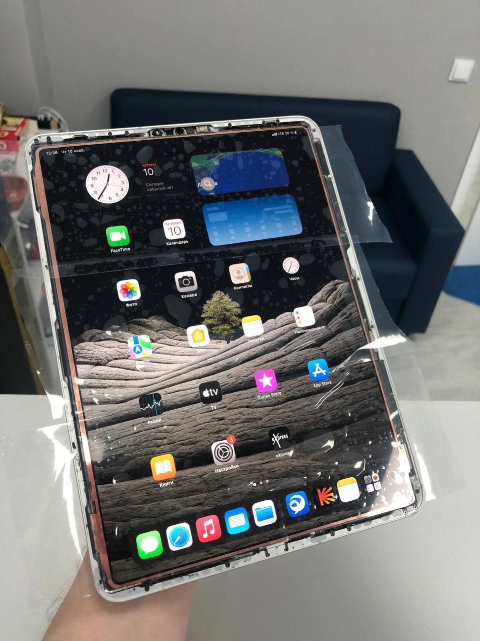 Замена стекла Ipad Pro 11 2018 2 gen. Немножко побили) | Пикабу