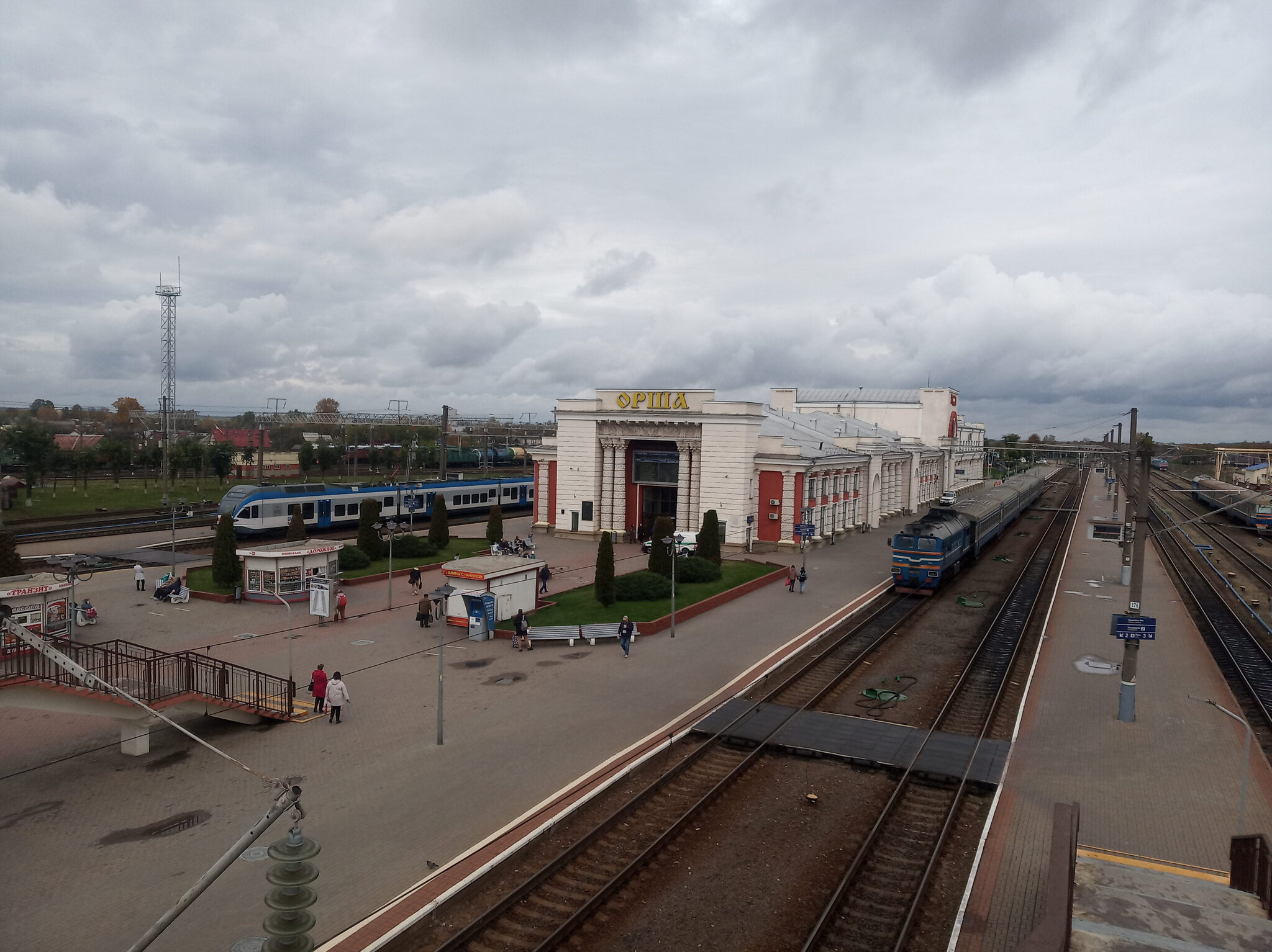 Осенняя прогулка по городу Орша | Пикабу