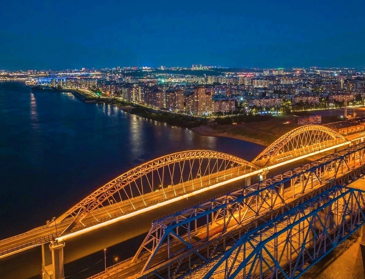 Фото борского моста нижний новгород