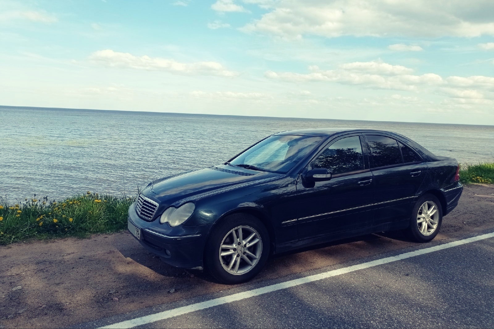 Mercedes. Смена рабочего w203 на w209 | Пикабу