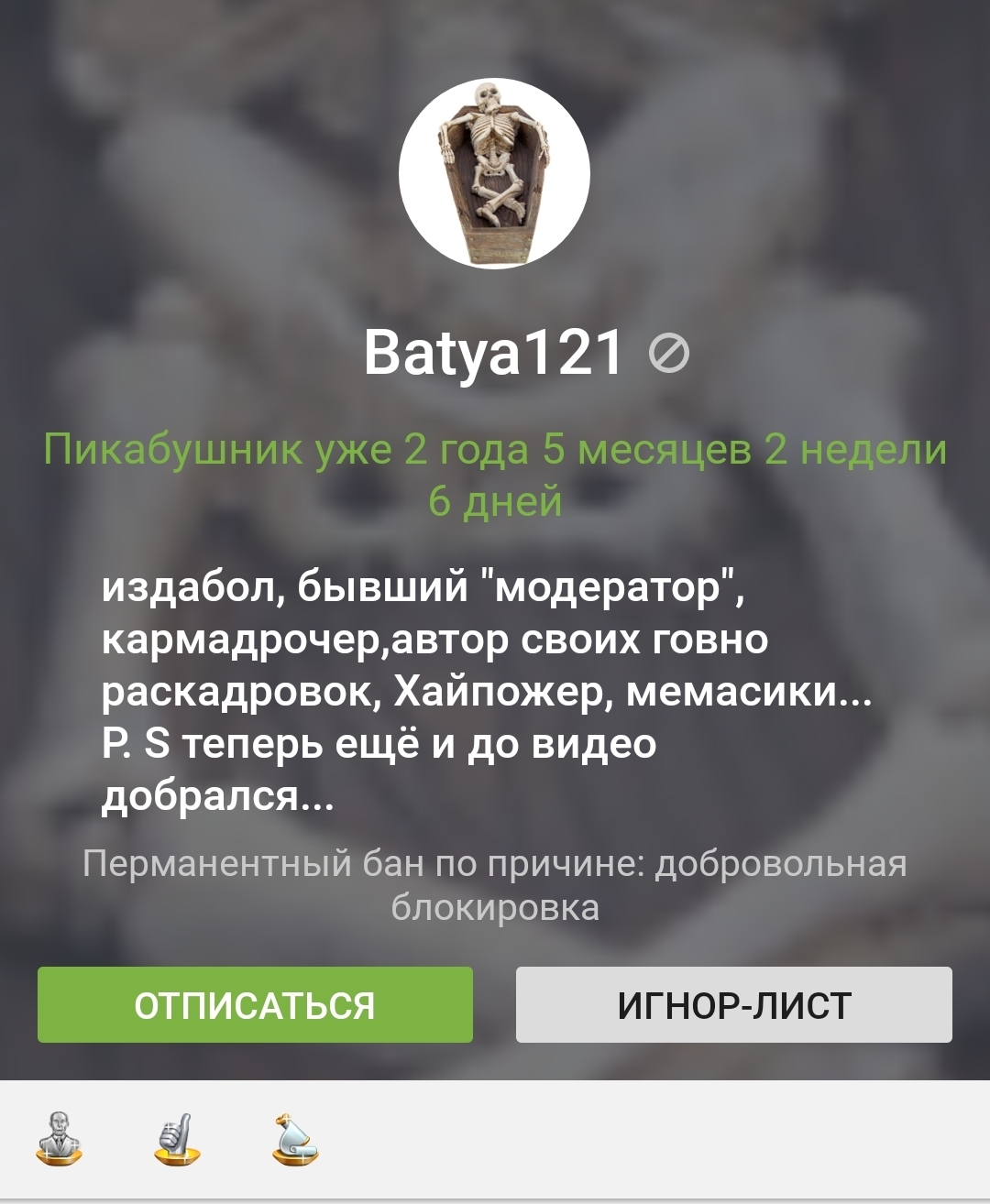 Ответ на пост «Авторские публикации на пикабу (и ответ на вопрос -- почему  же меня скоро перманентно забанят)» | Пикабу