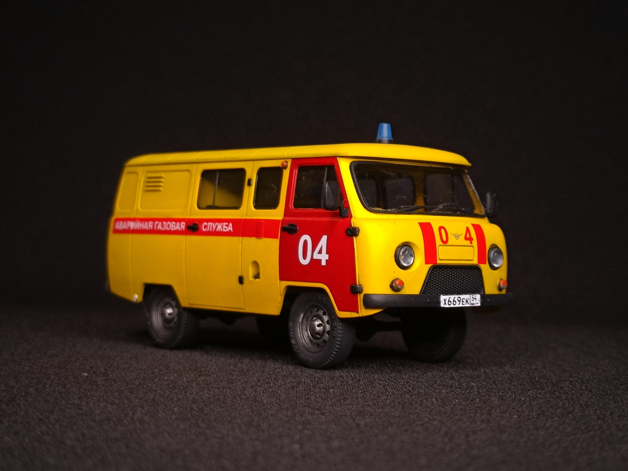 УАЗ-3909 в масштабе 1/43 от 