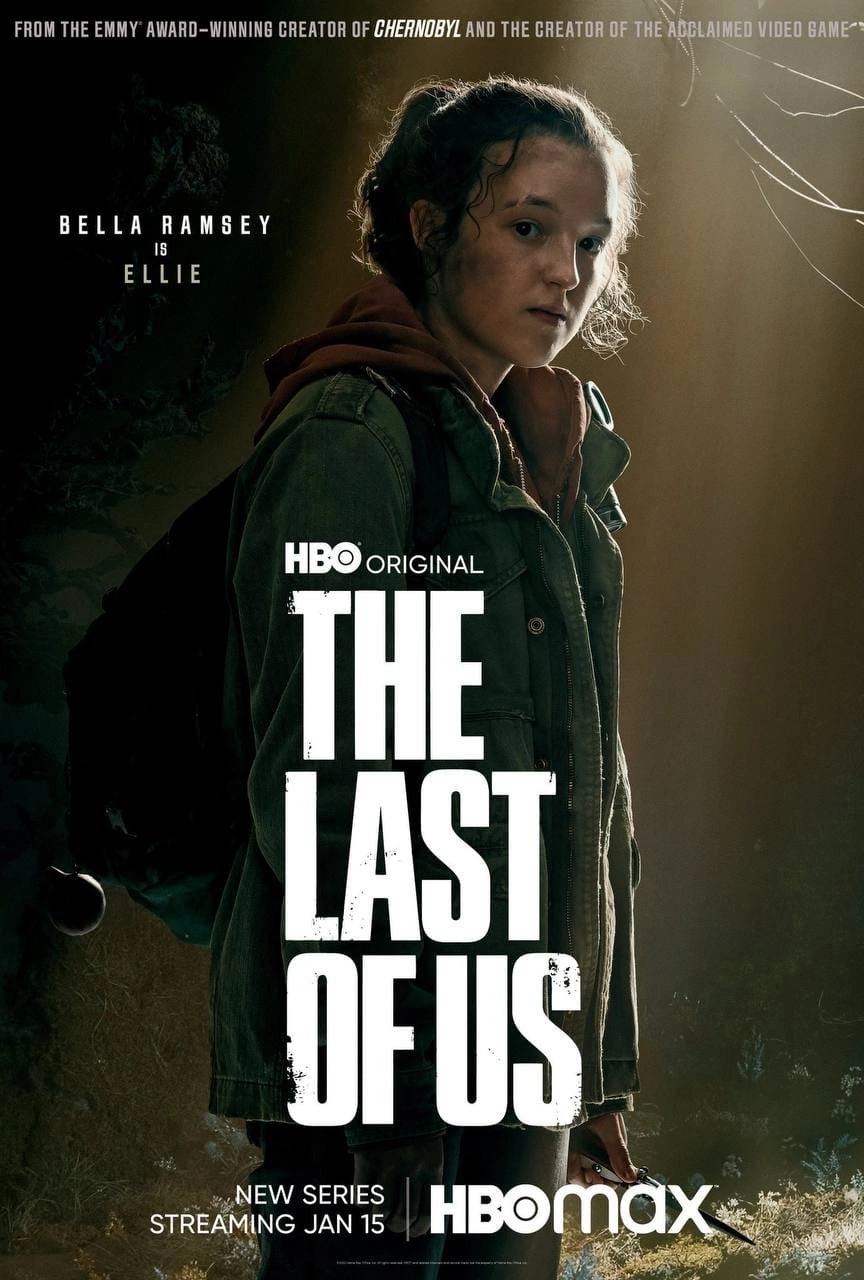 Новые персональные постеры главных героев экранизации игры The Last of Us  от HBO | Пикабу