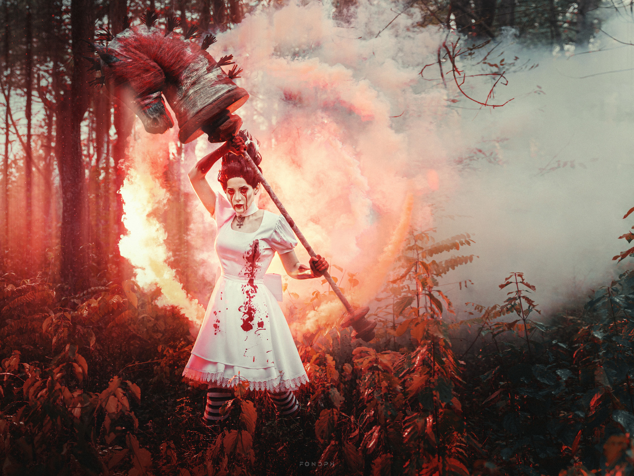 Косплей по игре Alice: Madness Returns (Hysteria mod) Md: @erikasolovey Ph  @fondphoto (Сергей Савенко) | Пикабу