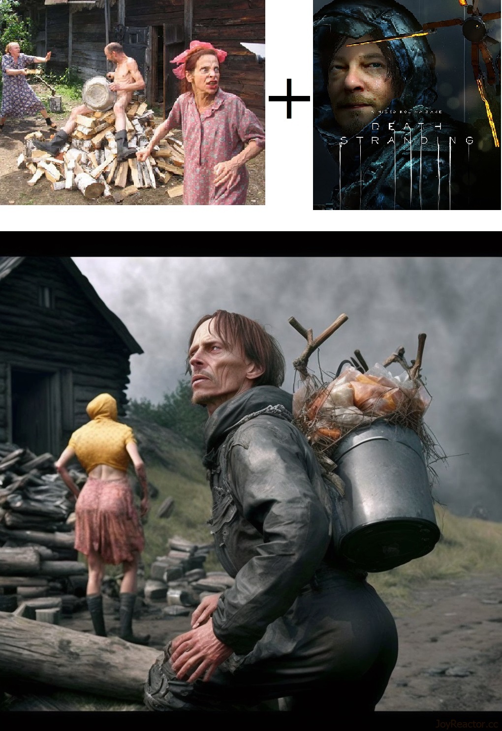 Death Stranding в русской деревне | Пикабу