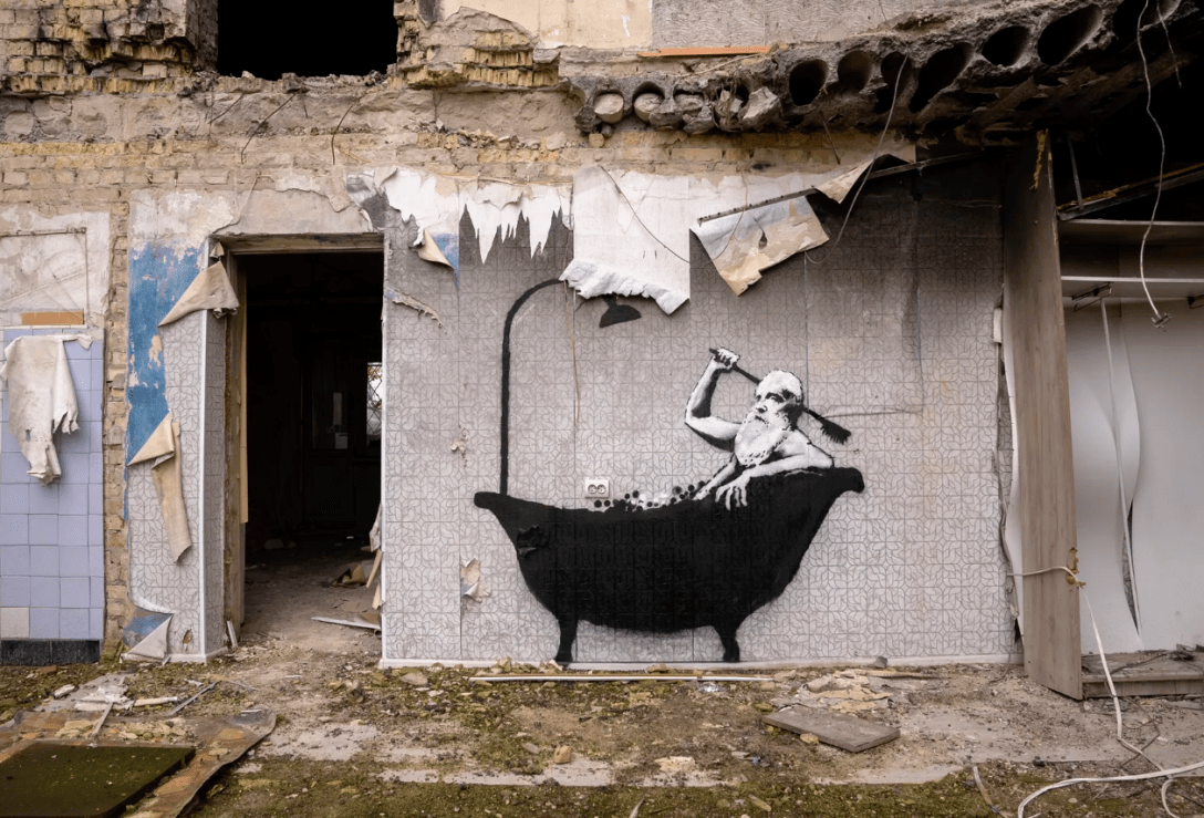 Ответ на пост «Символизм Banksy» | Пикабу