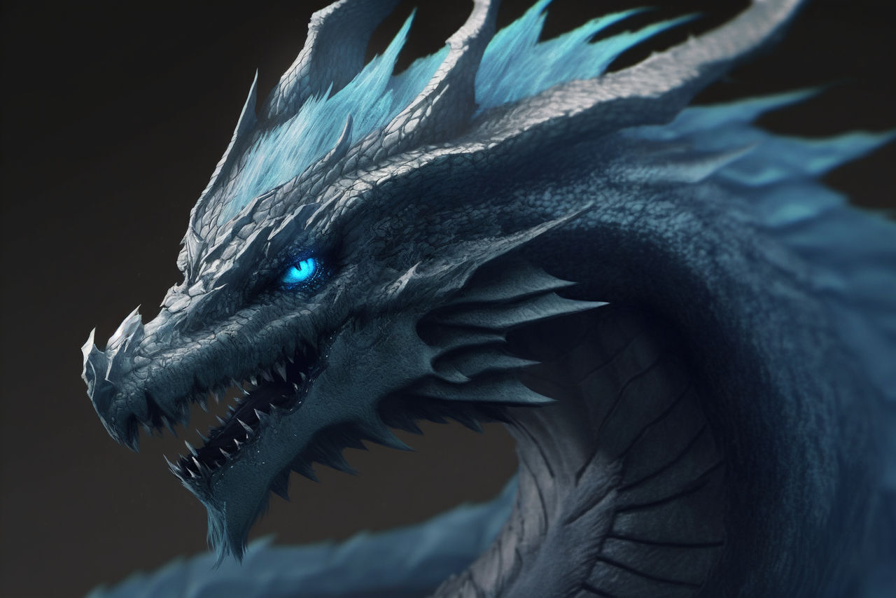 Dragons portrait | Пикабу