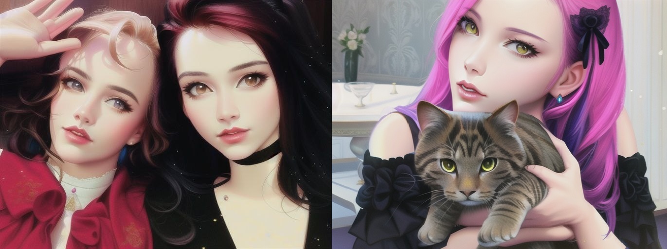 Нейросеть meitu ai art для создания реалистичных фото в аниме стиле