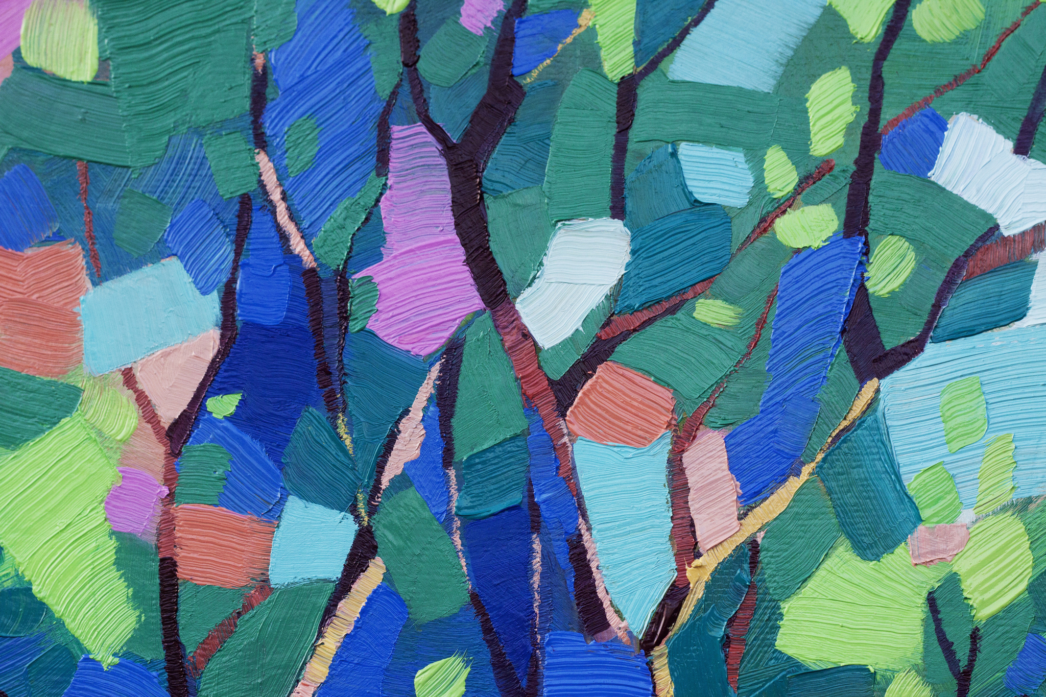 Абстрактные деревья голубого цвета Stock Vector | Adobe Stock