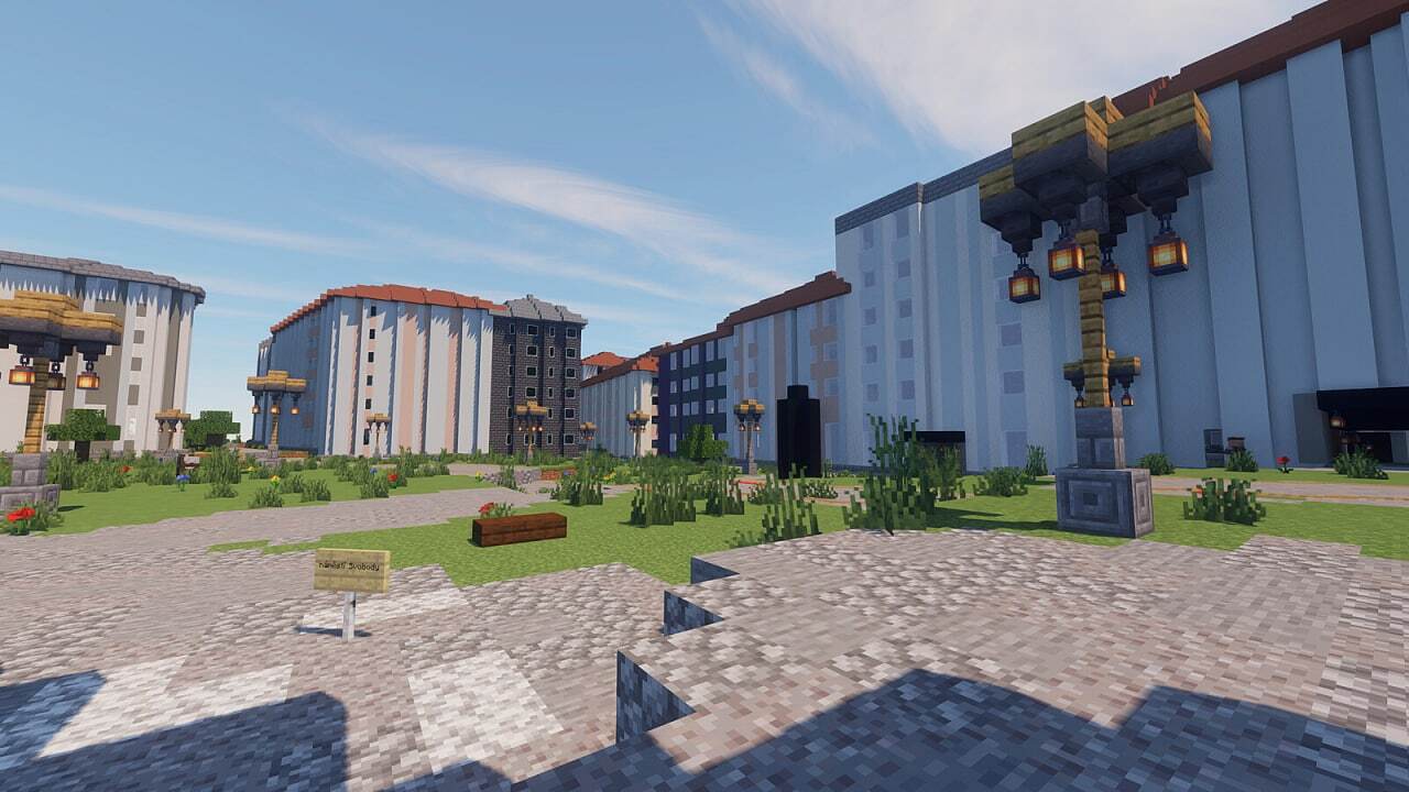 У чешского города Брно теперь есть свой мир в Minecraft | Пикабу