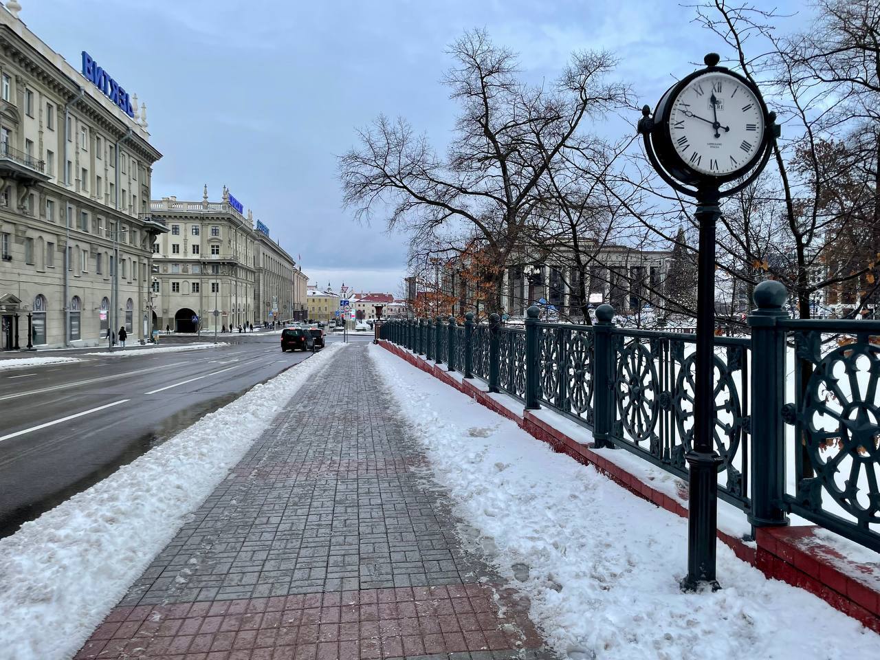 Минск. Декабрь сдаёт права | Пикабу