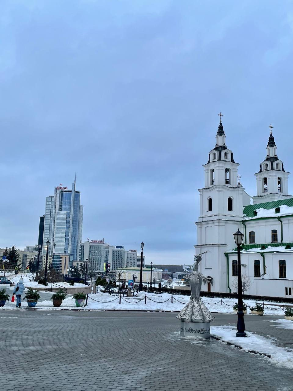 Минск. Декабрь сдаёт права | Пикабу