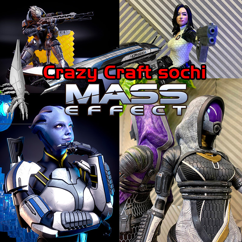 Статуэтки Mass Effect | Пикабу