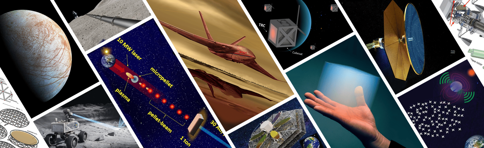 NASA has funded unusual concepts of experimental space technology