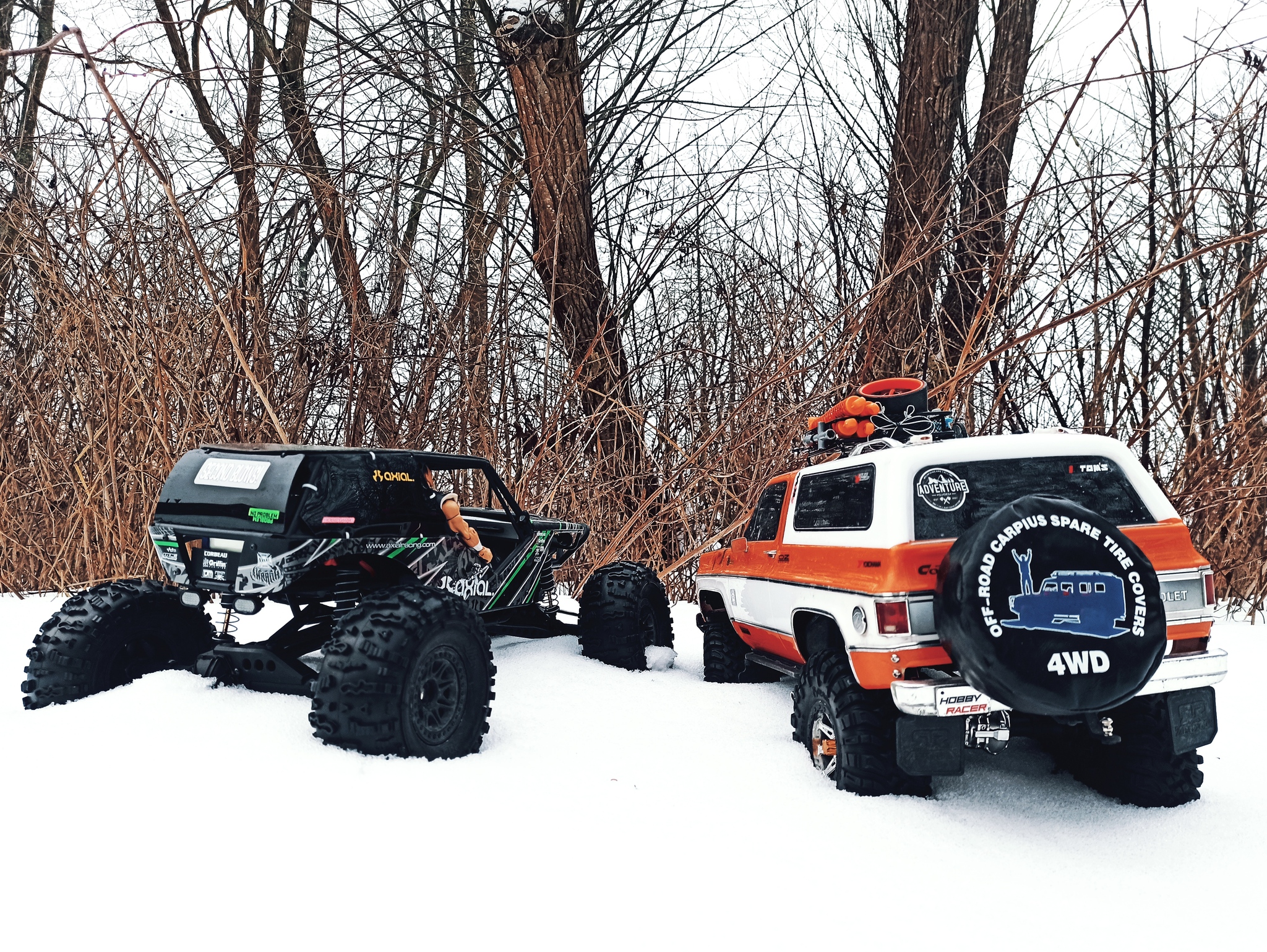 Axial vs Traxxas Пикабу