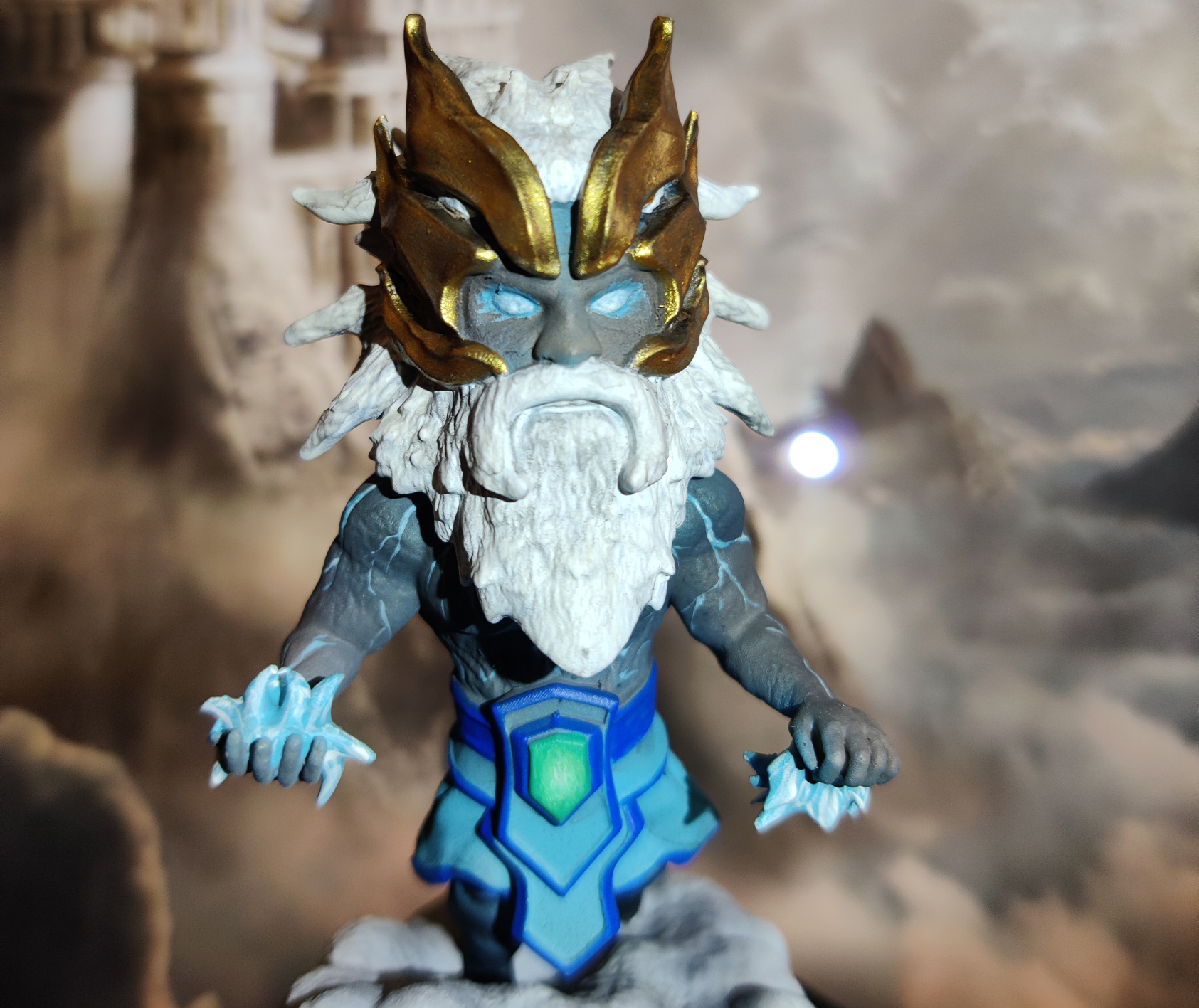 Сувенир DOTA2 / ДОТА: ZEUS - Tempest Helm of the Thundergod (мини) | Пикабу