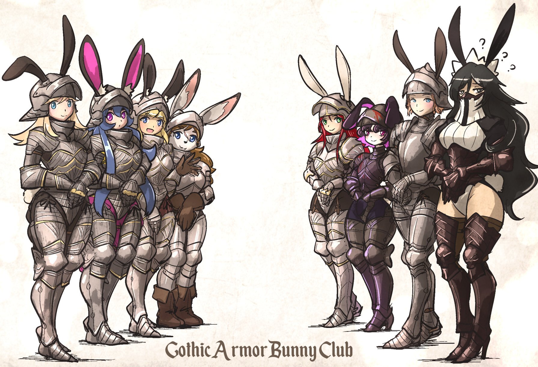 Gothic Armor Bunny Club | Пикабу