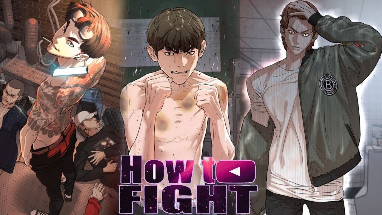 Манхва Борьба в прямом эфире/How to fight 2019 [Продолжается] | Пикабу