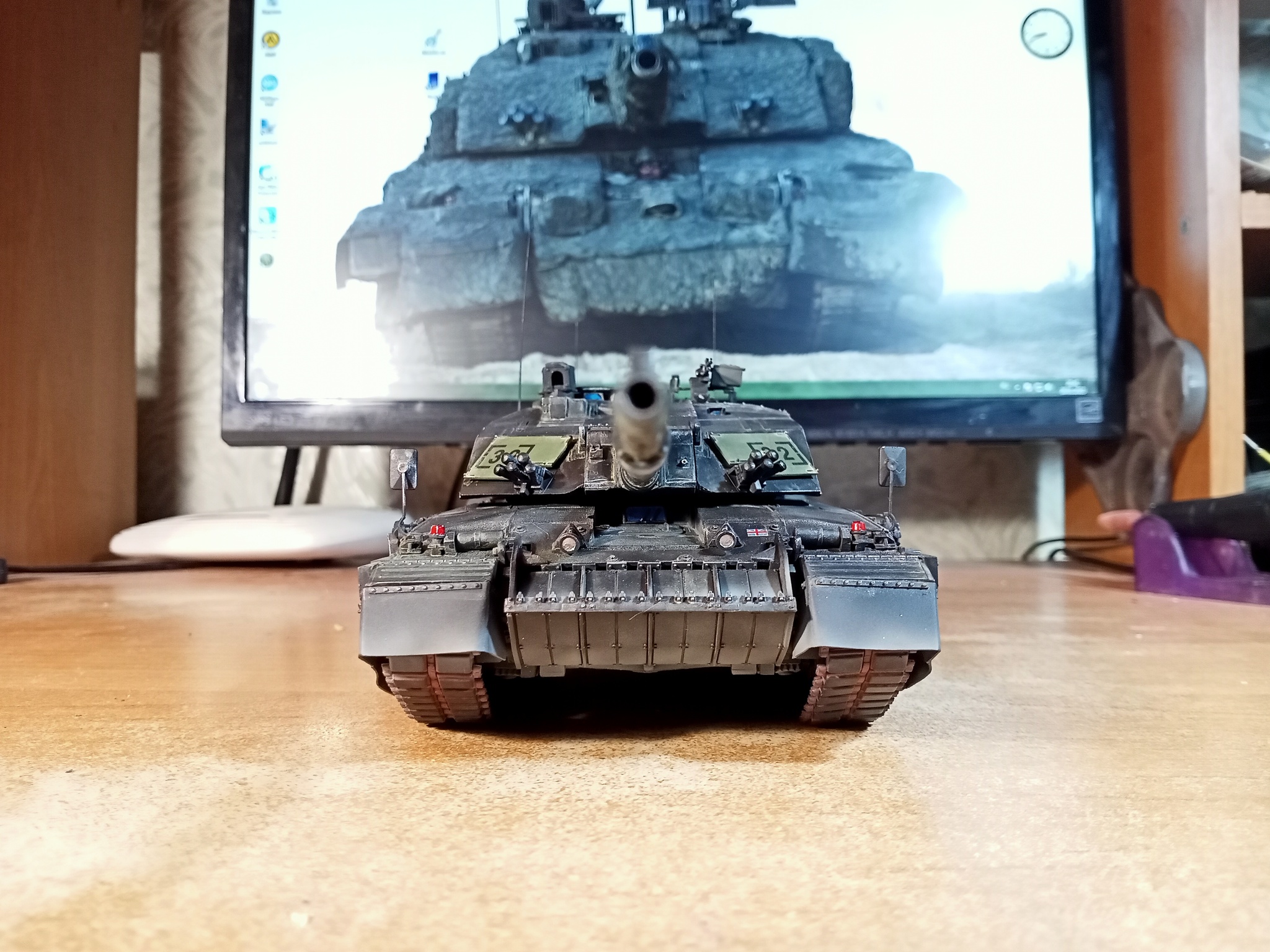 Challanger 2 (1/35 Trumpeter). Заметки по сборке | Пикабу