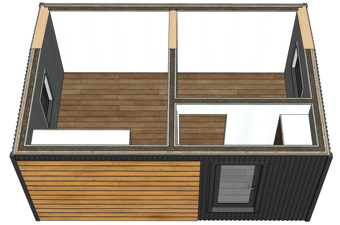 Интерьер дома из клееного бруса: ТОП-3 стиля