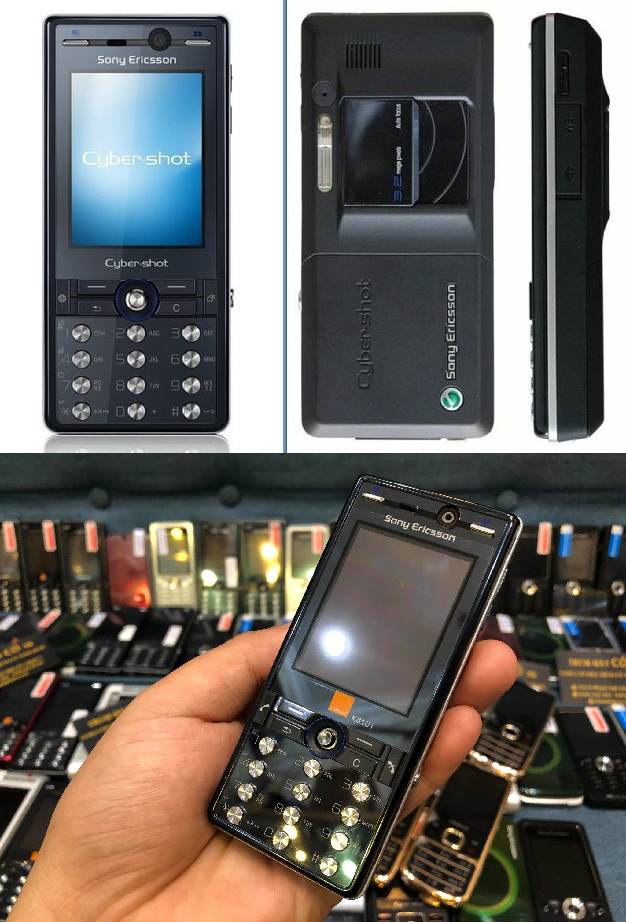 Sony Ericsson, все телефоны линейки Cyber-Shot. Часть 1. Начало цикла о  мобильных телефонах 