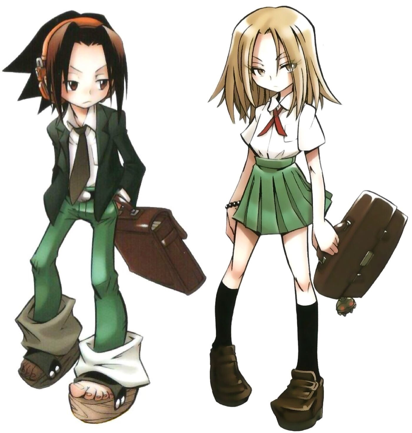 Косплей на Асакуру Йо и Кёяму Анну из Shaman King | Пикабу