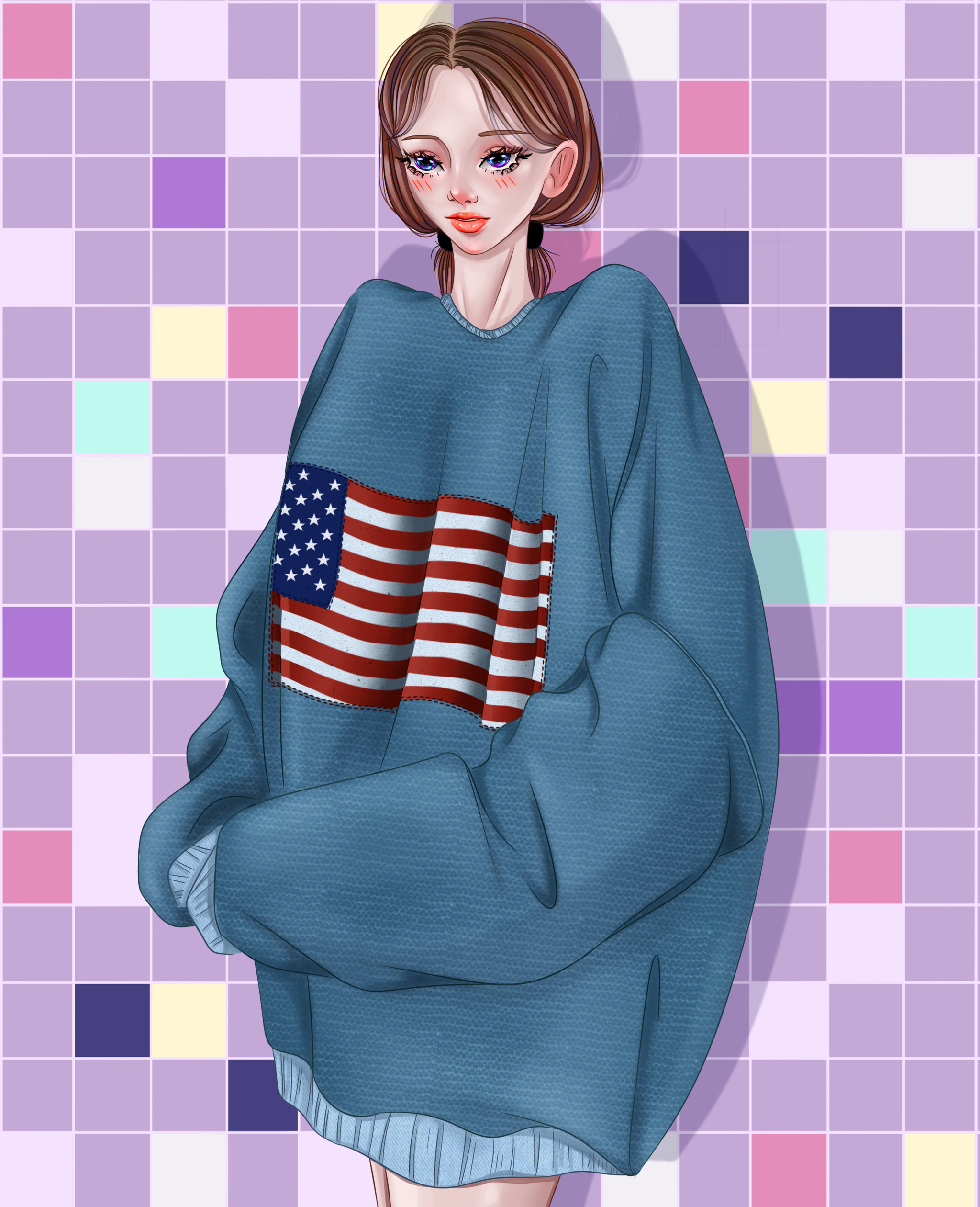 American girl | Пикабу