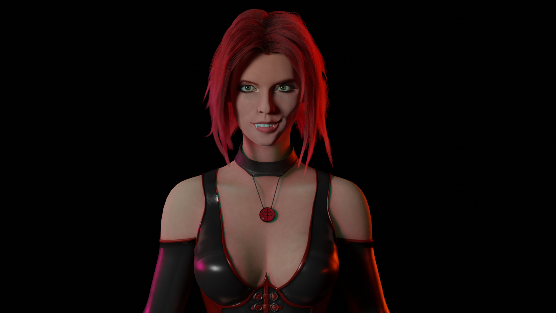 Сисястая Bloodrayne жаждет анального секса, порно косплей от Octokuro