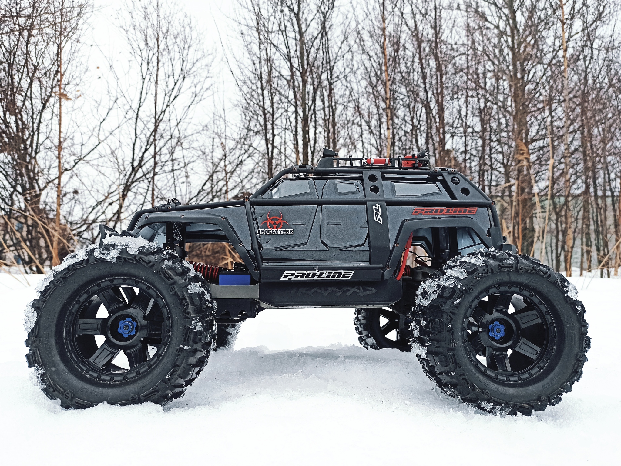 Black RC monster TRX | Пикабу