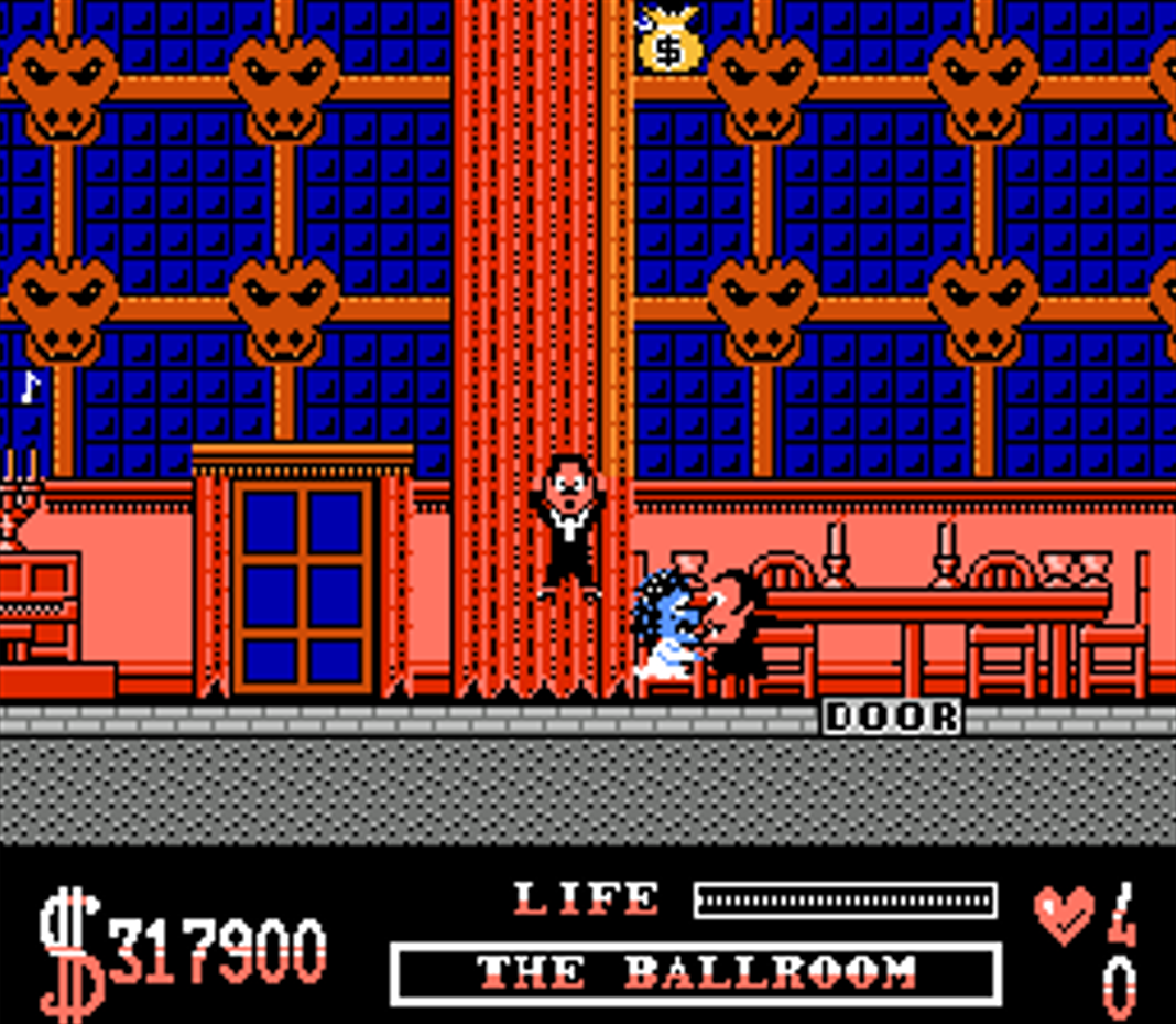 The addams family clearance nes