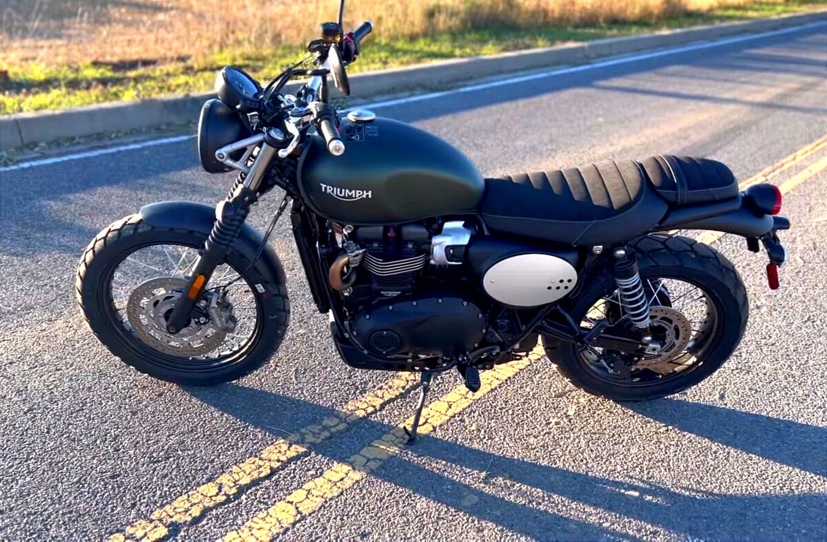 Triumph Scrambler - Триумфальный мотоцикл, который не ударит в грязь лицом  | Пикабу