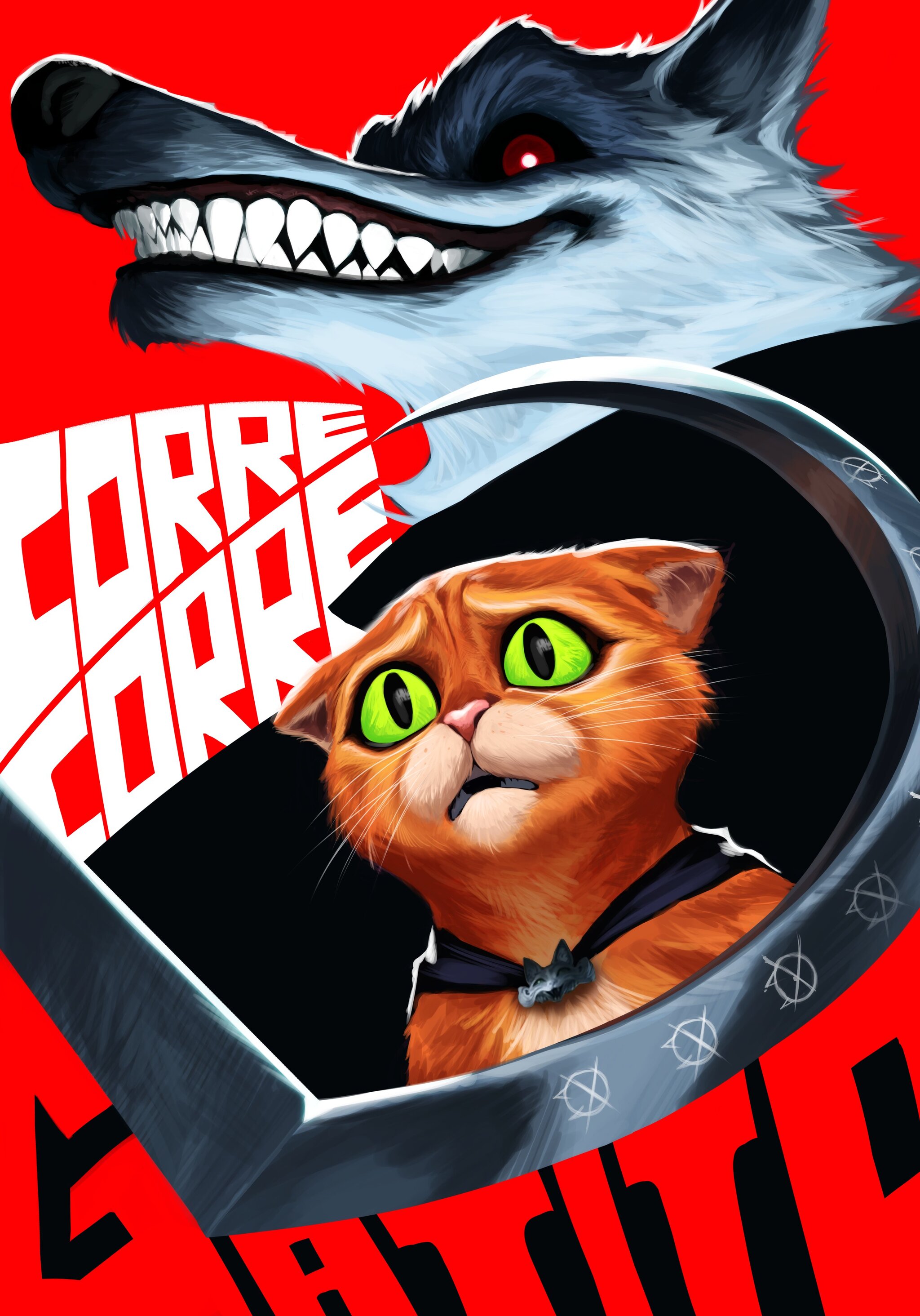 Corre, corre, gatito... | Пикабу