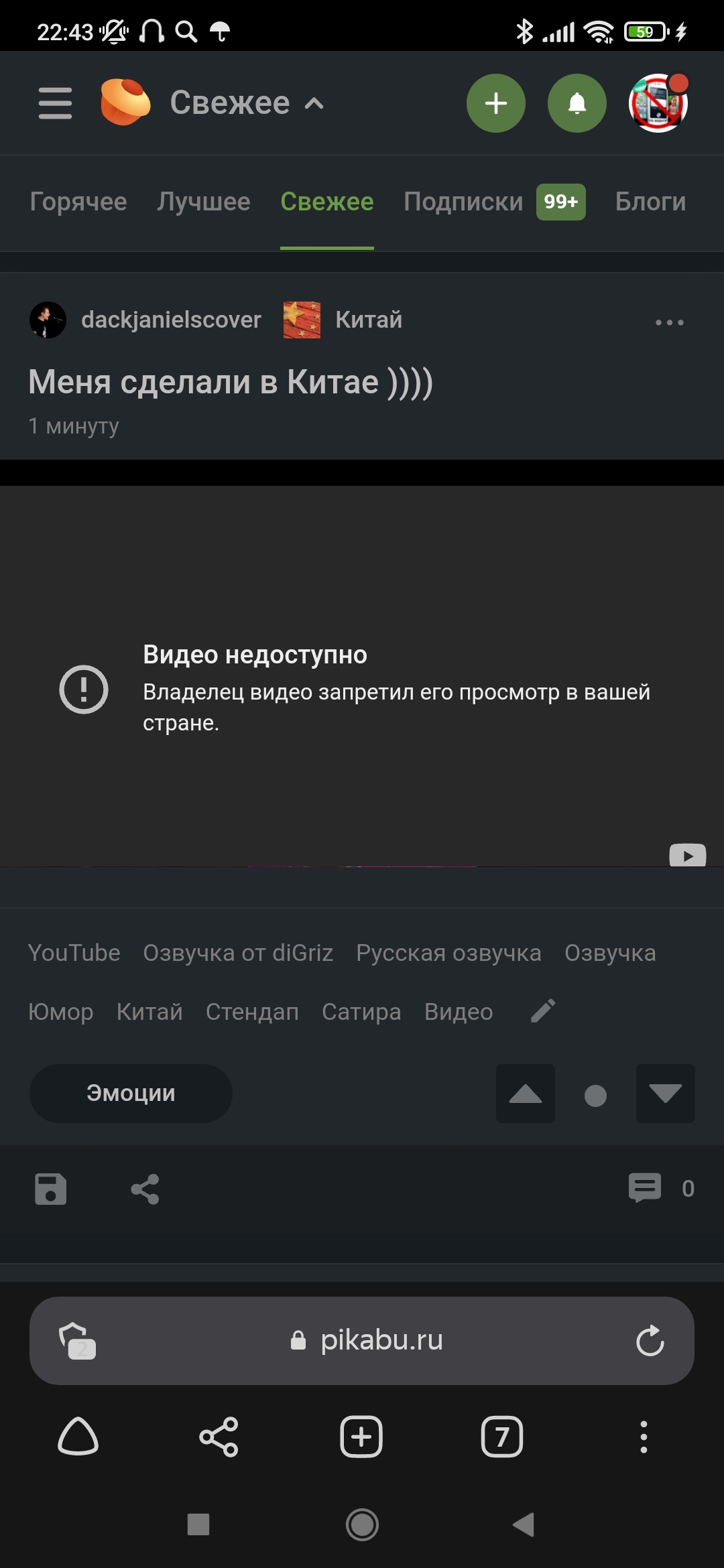 Запрет на просмотр русской озвучки в РФ, что-то новенькое | Пикабу