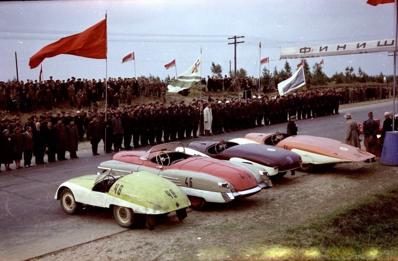 Советские спортивные автомобили ,1950-56 гг | Пикабу