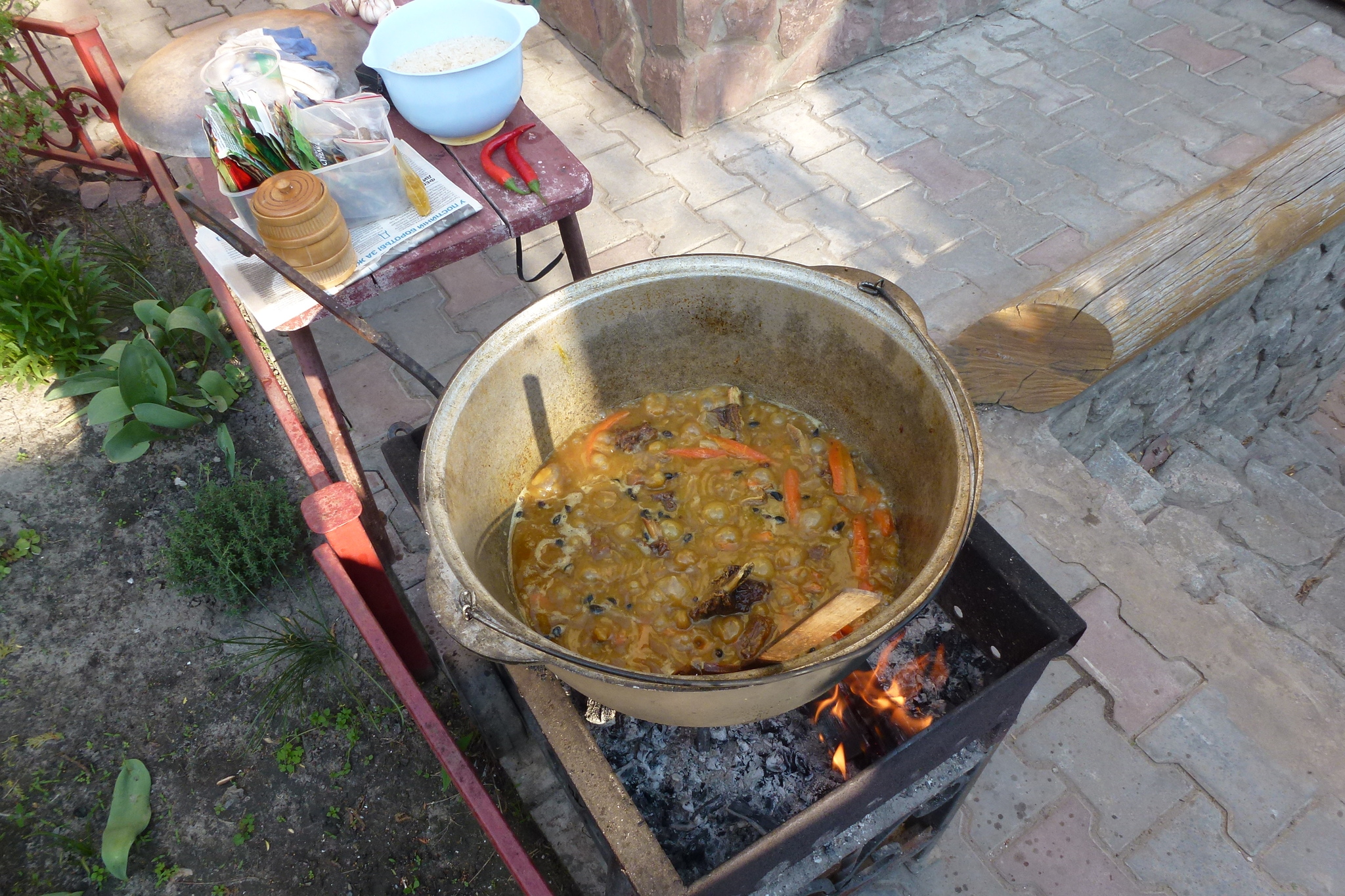 Летний плов на даче | Пикабу