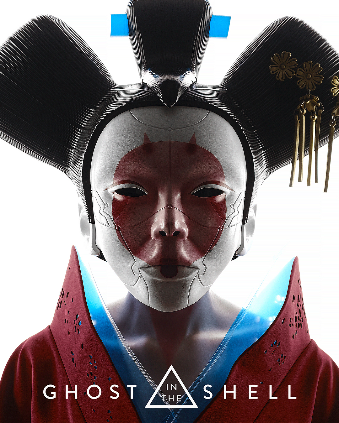 Robot Geisha cosplay from Ghost in the shell movie | Пикабу