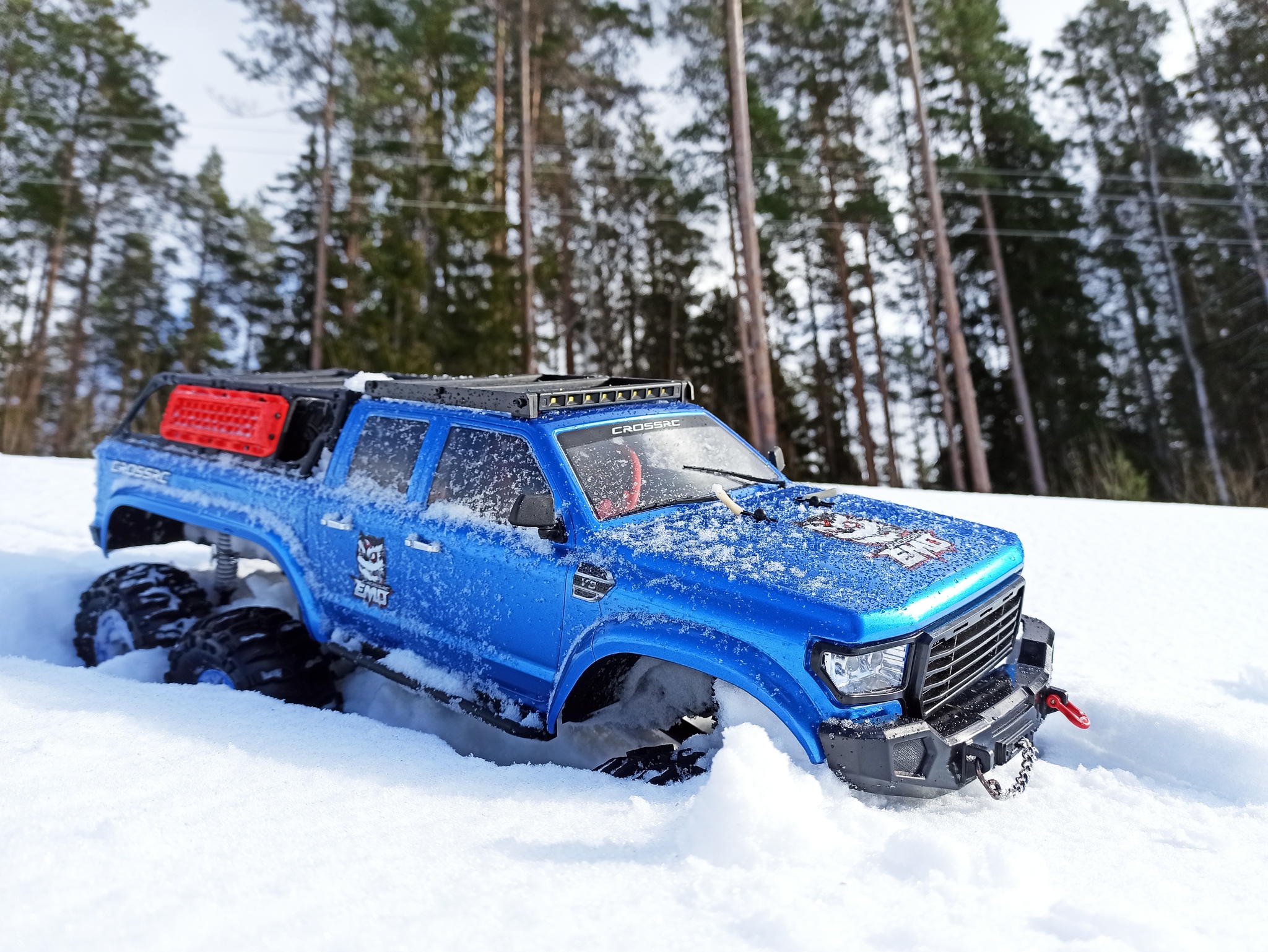 Snow 6x6 truck adventure | Пикабу