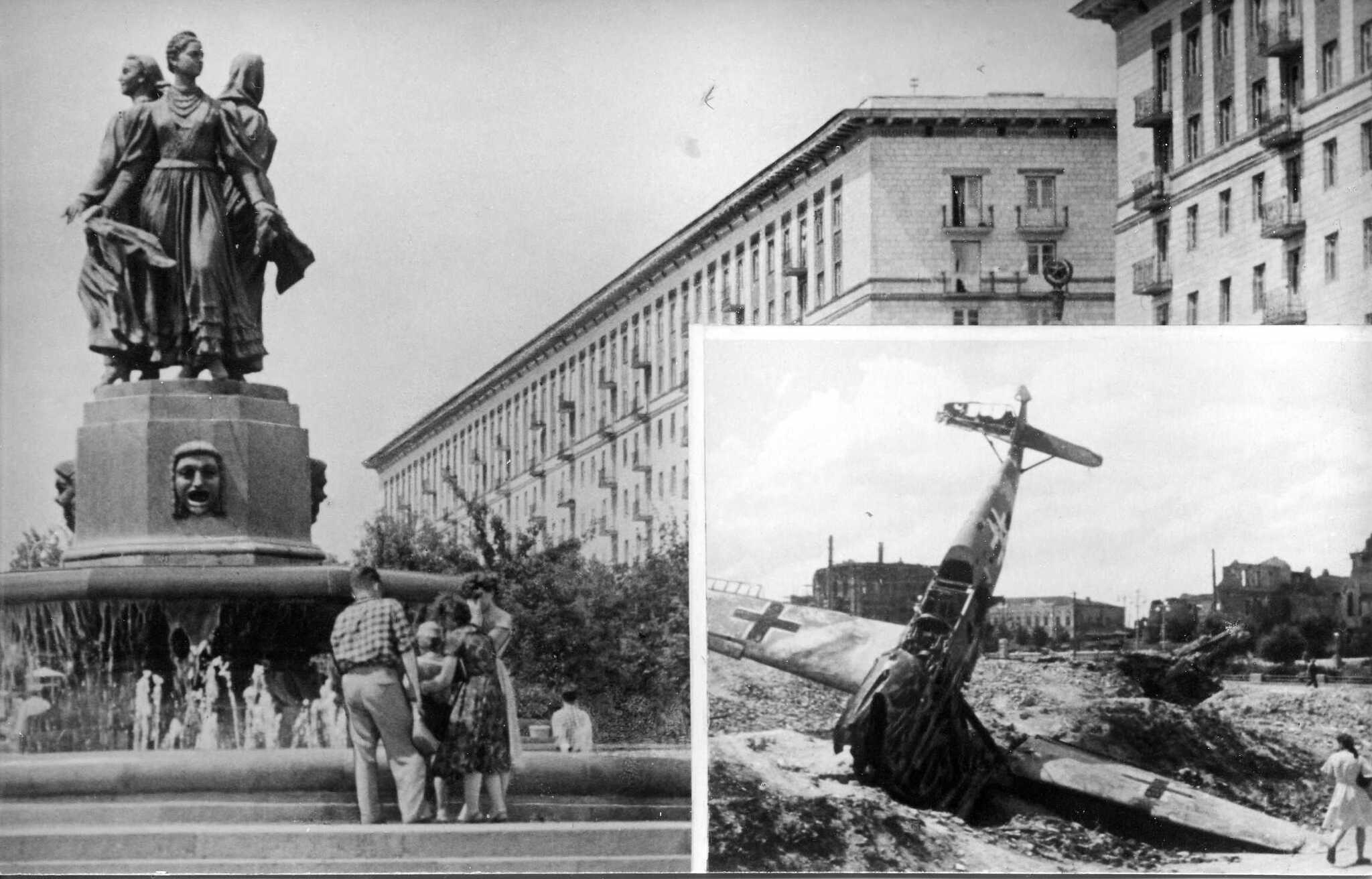 Волгоград на открытках, 1963 год | Пикабу