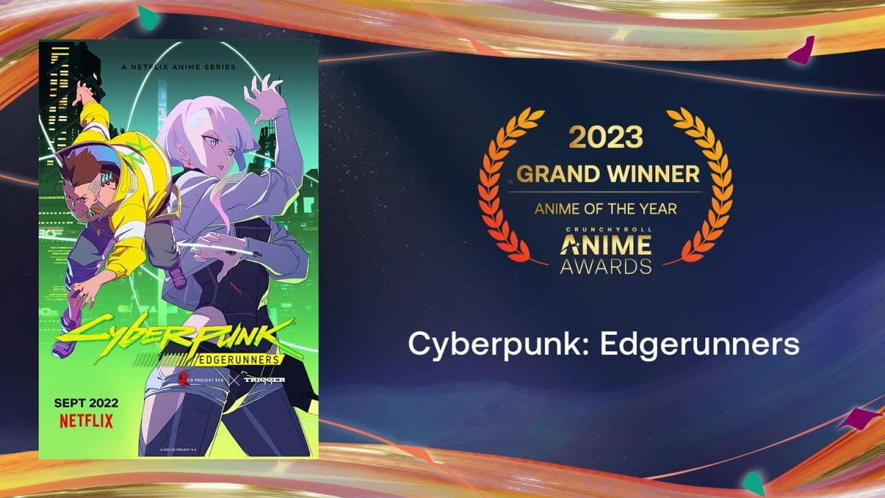 Cyberpunk: Edgerunners победил в номинации 