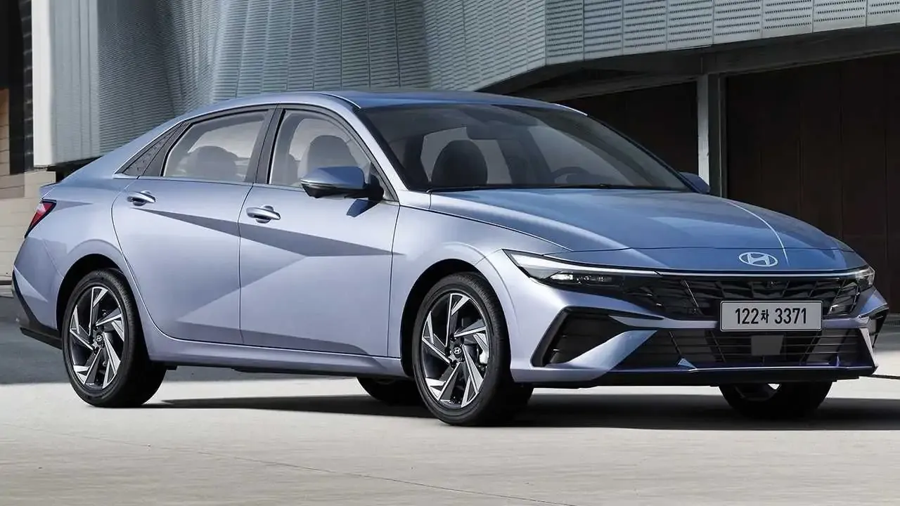 Hyundai опубликовала новую информацию о Elantra 2024 | Пикабу