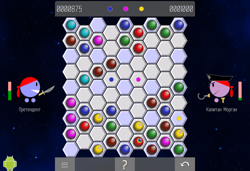 Игра Color Lines 98 в новом обличье | Пикабу