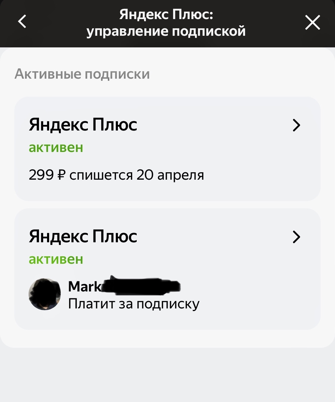 Яндекс плюс. Двойная подписка | Пикабу